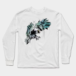 Geometric eagle Long Sleeve T-Shirt